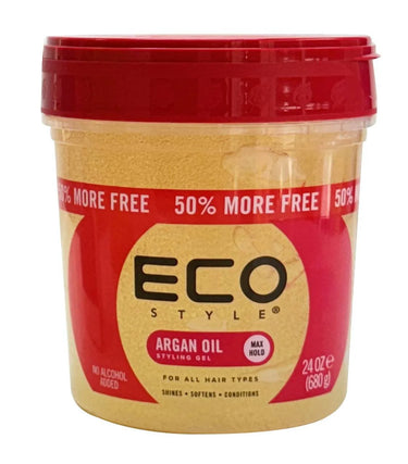 Eco Style Argan Oil Styling Gel – 24 oz - ANNS BEAUTY SUPPLY